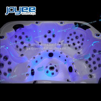 JOYEE New Filter Water Core BalBoa Acrylic 6 Person Size Massage Spa Hot Tub For Outdoor photo-3