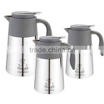 1.5L double wall stainless steel vacuum coffee pot,vacuum tea kettle,vacuum coffee kettle