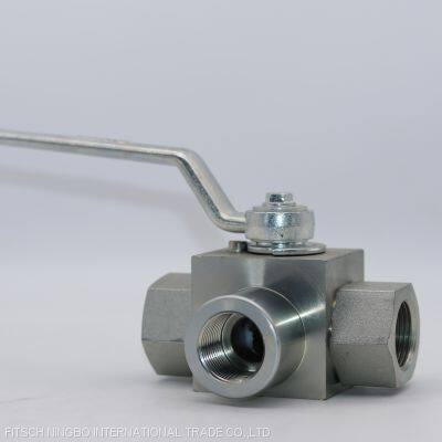 3 Way Hydraulic Ball Valve photo-2