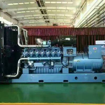 Weichai engine 12M26D968E200 1000KVA diesel generator set