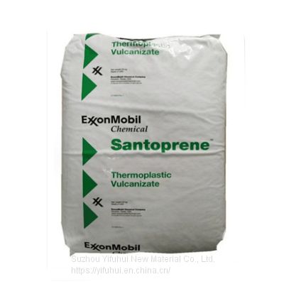 Santoprene TPV 121-80 121-87 UV resistant thermoplastic vulcanizate black plastic particles plastic granules