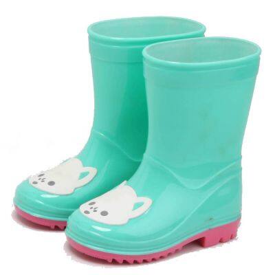 Colour Kid Rain Boots, Children Cartoon Rain Boots,Popular Style Child PVC Boots,Outdoors Kid Rain Boots