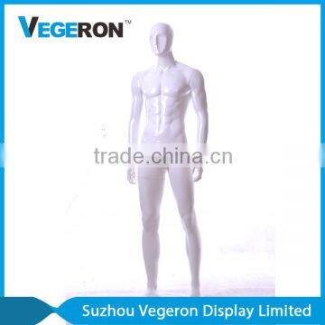 Glossy White Full Body Male Mannequin photo-2