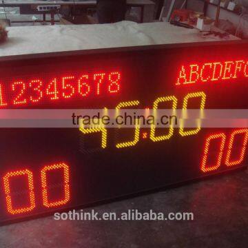 wireless remote control LED football games LED display