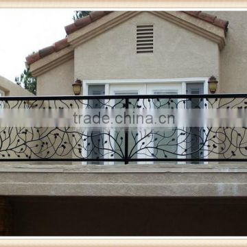 2016 hot selling exquisite workmanship steel balcony railling