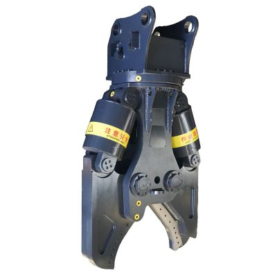 Reasonably Constructed Attachment Demolition Hydraulic Rotating Excavator Double Cylinder Metal Scrap Shear