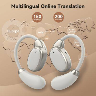 Language Translator Earbuds Real Time Voice Translation Headphones Instant Offline Translator Device for Travel AI photo-2