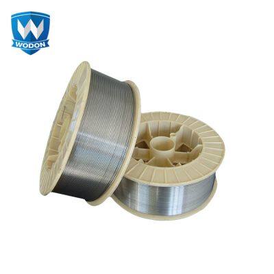 Hardfacing wear resistant flux cored welding wire