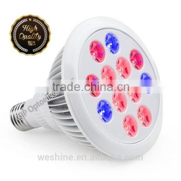 2016 New Arrival PAR38 12w E27 LED Grow Light for Garden Greenhouse