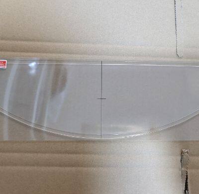 Super Clear Vision Outer Using Helmet Film with UV protection and anti scratch OEM design Pack