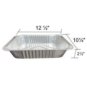 Half Size Pan Disposable Aluminum Food Container photo-2