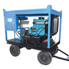 RLB 500bar diesel water sand blasting machine