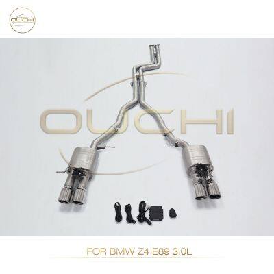 304 Stainless Steel Cat-Back Exhaust System for BMW X7 M60i/Z4 E89 High Performance Exhaust Electronic Valve With Tips photo-3