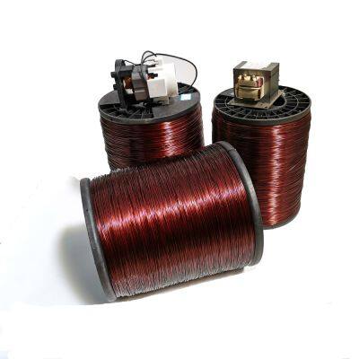 UL-zertifizierte lackisolierte Aluminium-Wickeldrähte Isolierter Aluminium-Magnetdraht Elektronikdrähte AWG4-32 Wechselrichter