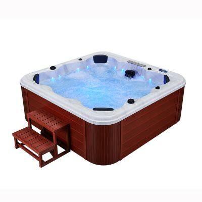 High Density Acrylic Whirlpool Bathtub Belarus Quietoperationensuresapeacefulexperiencewithoutdisturbingothers.