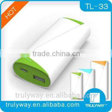 Roll book series TL-33 5200mAh power bank for smart phones and digital devices-optional colors