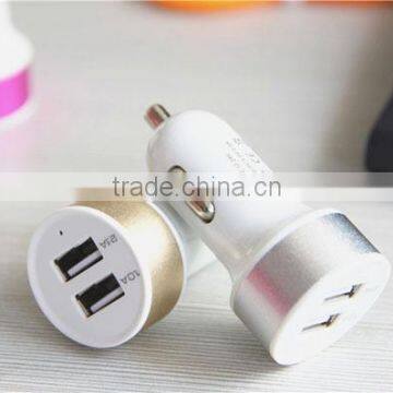 2.1A 1.0A 2 ports mobile phone usb car charger