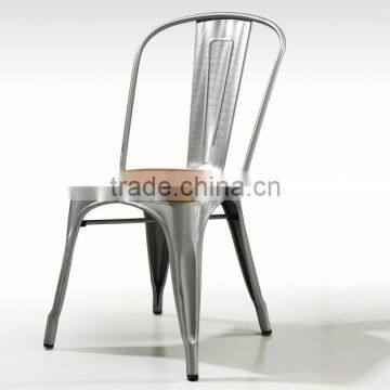 Industrial metal dining chair modern metal frame chair                        
                                                Quality Choice