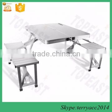 China factory Folding Camping Portable Picnic BBQ Table 4 Chair Outdoor Garden Set                        
                                                Quality Choice