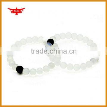 Timeless silicone bead bracelet,beautiful clear silicone bead bracelet                        
                                                Quality Choice