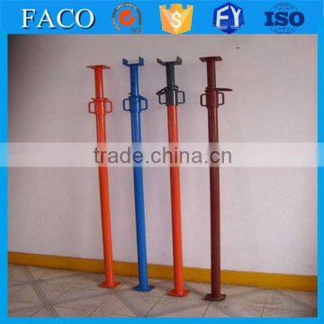 2016 Hot Selling vertical hydraulic jack adjustable steel prop