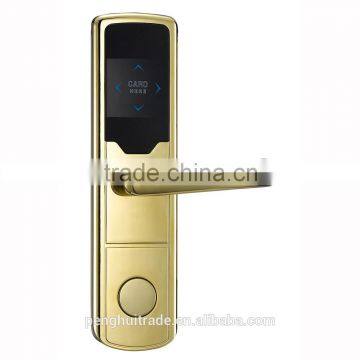 2016 New golden electronic smart office hotel usage door security lock