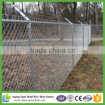 Cheap fence high quality hot dip galvanised perimeter chain link fence