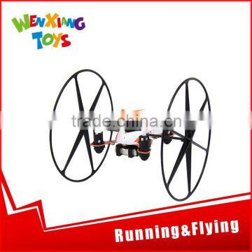 outdoor good anti-shock flying exchangeable rc helicopter quadcopter drone