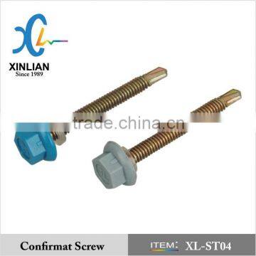 DIN7504 Hex Head Self Drilling Screw with Rubber Washer