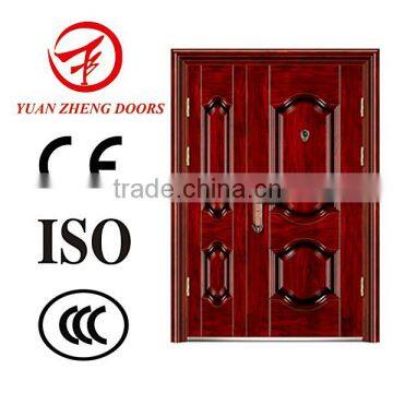2016 Hot Sale Secuirty Double Steel Door From China Manuacturer