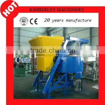 JW350 Js500 Js750 Js1000 Twin Shaft Concrete Mixer for brick making prodution line