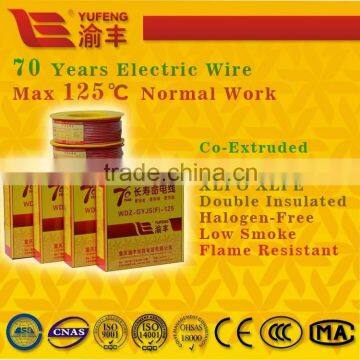 450V/750V co-extruded irradiated XLPO and XLPE insulated electric wire electrical wire and cable                        
                                                Quality Choice