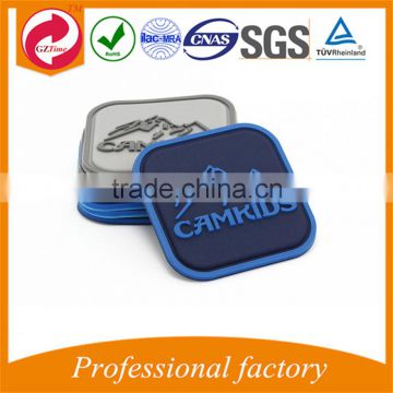 High Quality 3d logo custom PVC rubber patch,hat pvc badge wholesale