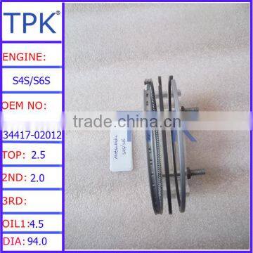 S6K Engine Piston Ring Set 34317-19010 photo-6