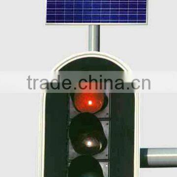 Roadway safety-Led traffic light of solar system