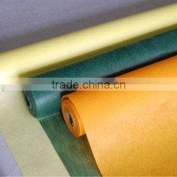 lemon yellow flower wrapping paper