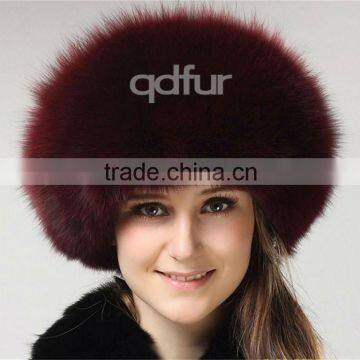 QD30261-2 Sex With Animals Men and Women Winter Fox Fur Hat