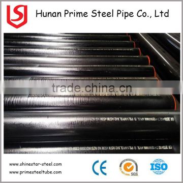 A106 grade ERW welded hot galvanized carbon steel pipes