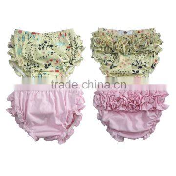 hot sale summer girls wear cotton ruffle bloomer soft nice wear bloomer for kids                        
                                                Quality Choice