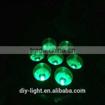 7pcs 12W 4in1 LED Mini Moving Head Beam Wash Light Disco Stage Effect Lighting photo-4