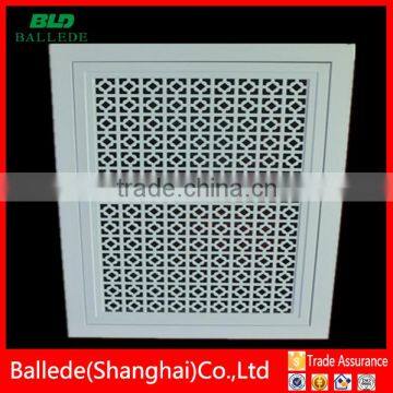 HVAC system aluminum decorate exhaust air grille air diffuser