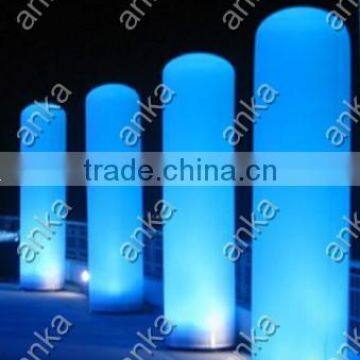 Lighted decorative inflatable wedding pillars for sale