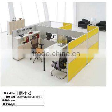 Low price office partition aluminum profiles,office workstation for sell