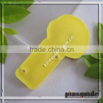 2014 New Design Custom Logo Soft PVC Cute Rubber Cable Winder For Gift