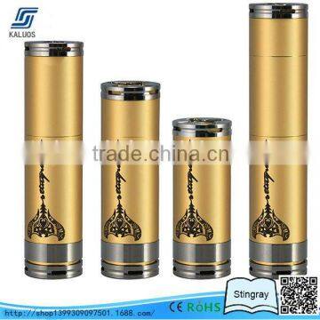 Top popular e cig mechanical mod clone stingray mod with 18650 battery