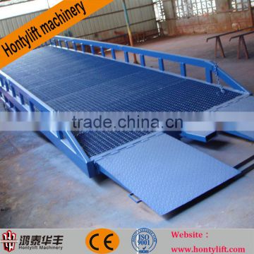 8 ton China supplier CE mobile container load yard ramp/foldable yard ramp