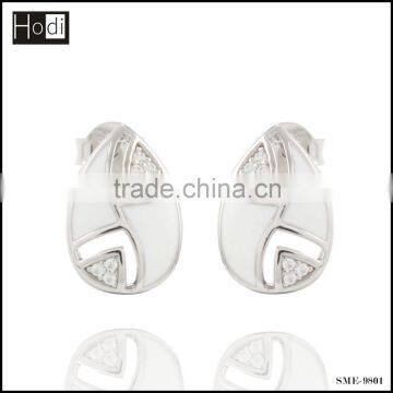 Women Jewelry in 925 Silver Wholesale Stud Earrings photo-3