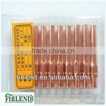 cu-cr-zer & E-CU 1.2mm welding torch contact tip