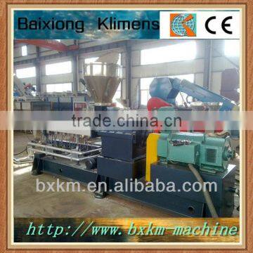 double screw plastic pellet machine