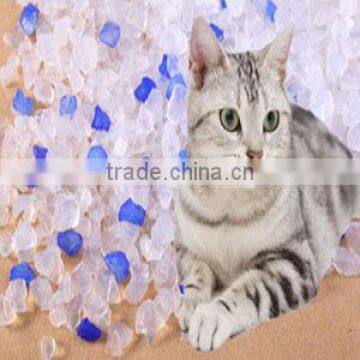 2014 hot selling with high quality with low price silica gel cat litter